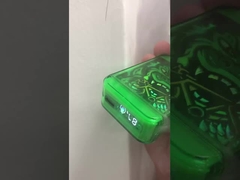 9000 パフ LED 付き使い捨てベープ 16ml E リキッド電子タバコ D65